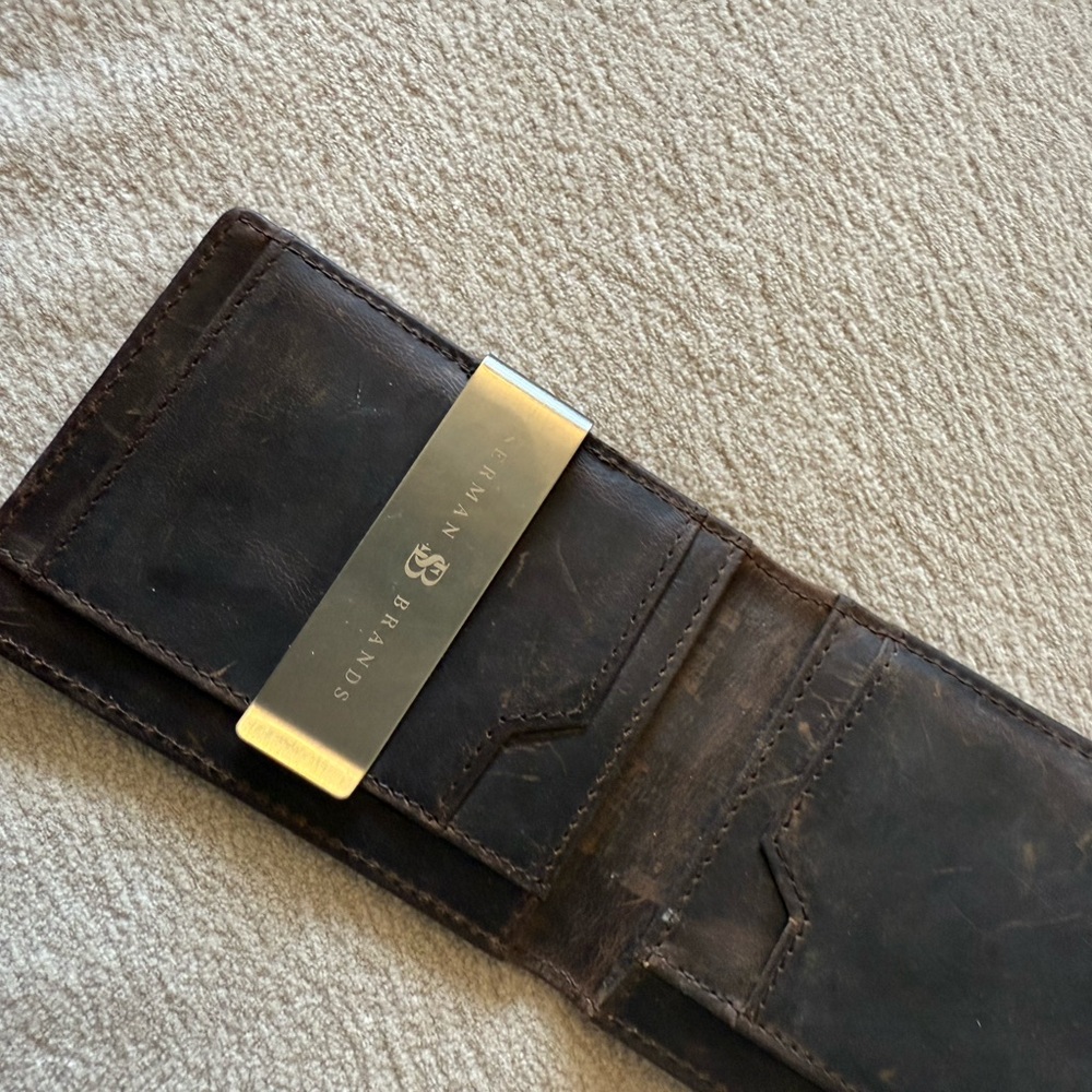 German brands leather card holder
